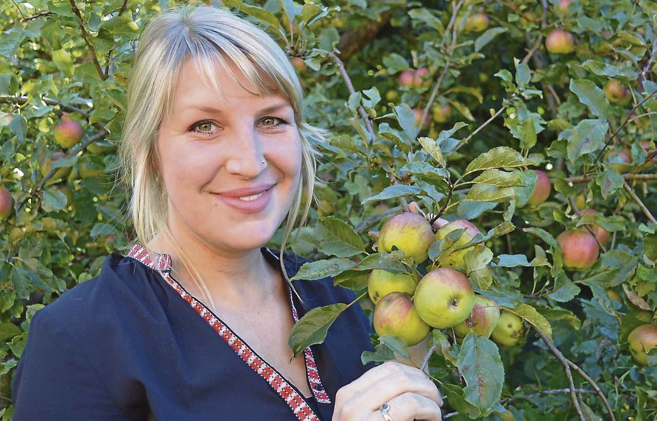 Katharina Jäger findet, ein Fest für den Apfel fehlt noch in der Region.