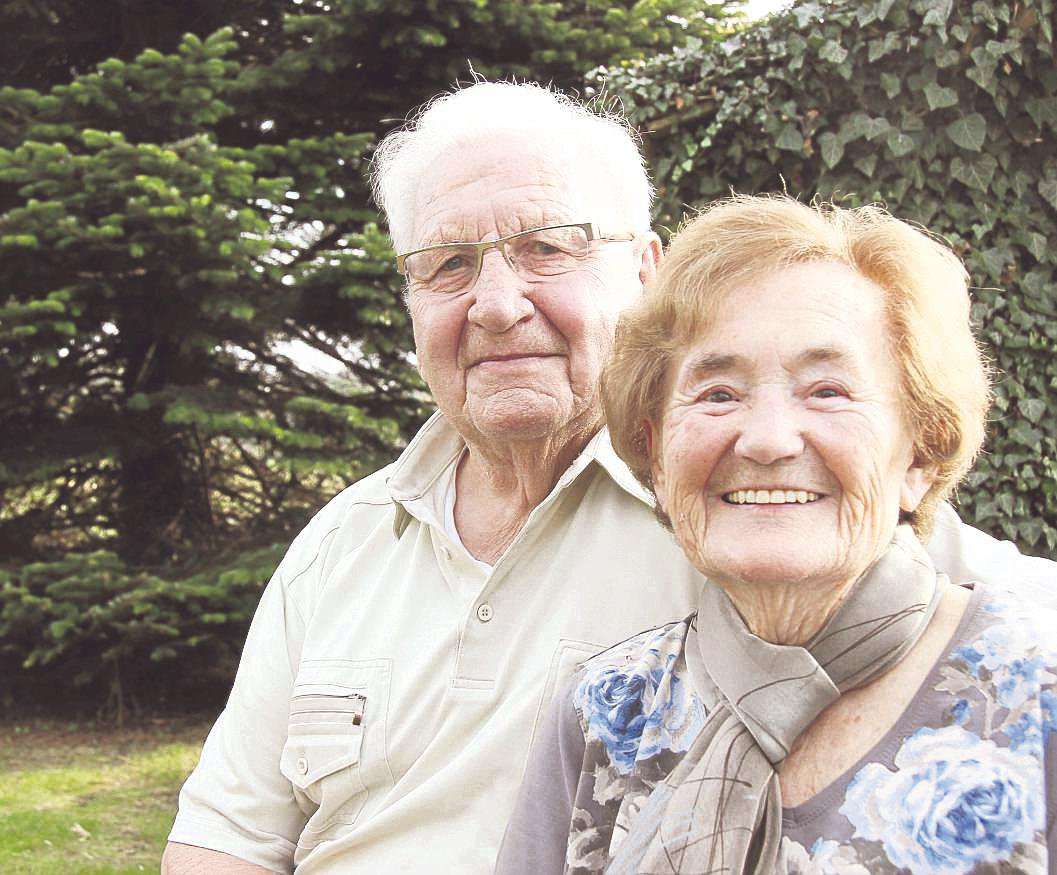 Grund zum Feiern: Willi und Herma Konrad sind seit 65 Jahren verheiratet. Foto: Nina Baucke