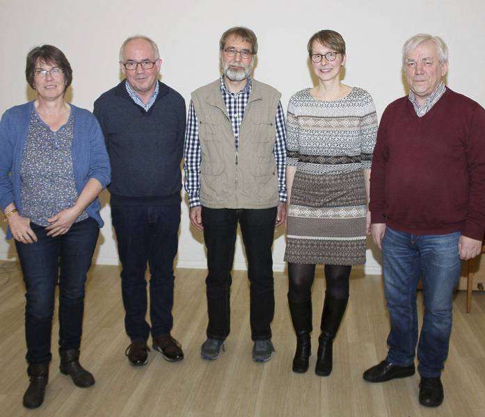 Der erste Vorstand des neuen Fördervereins (von links): Ilse Lüdemann, Hans-Hermann Ruschmeyer, Jürgen Albsmeier, Ute Seiler und Bernd Reinke.