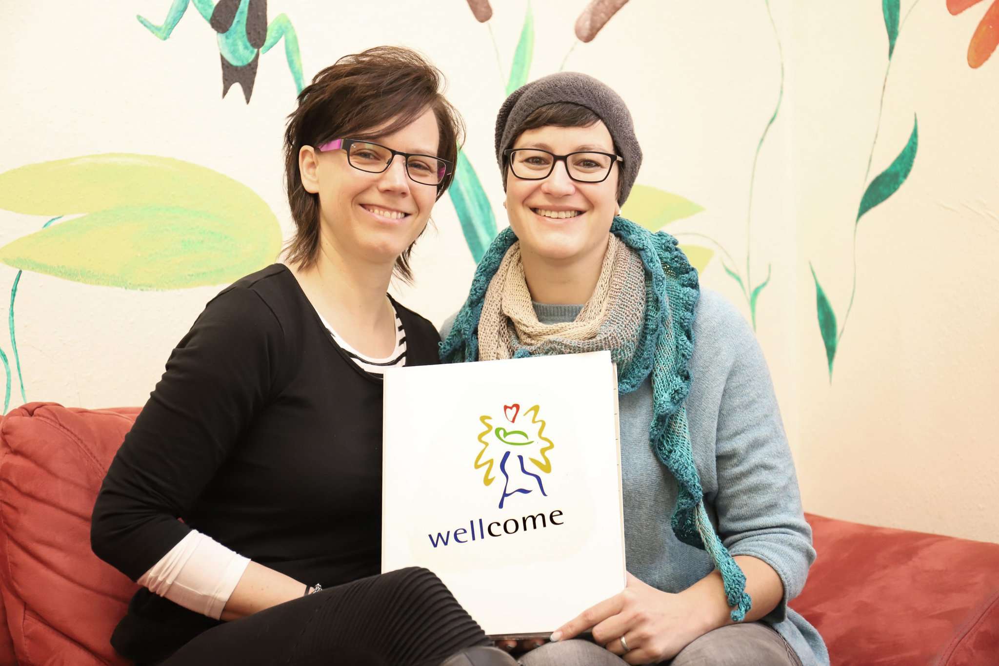 Gesine Griephan (rechts) leitete das Wellcome-Projekt fünf Jahre lang als Koordinatorin u2013 Anfang des Jahres übernahm Andrea Heckmann. 