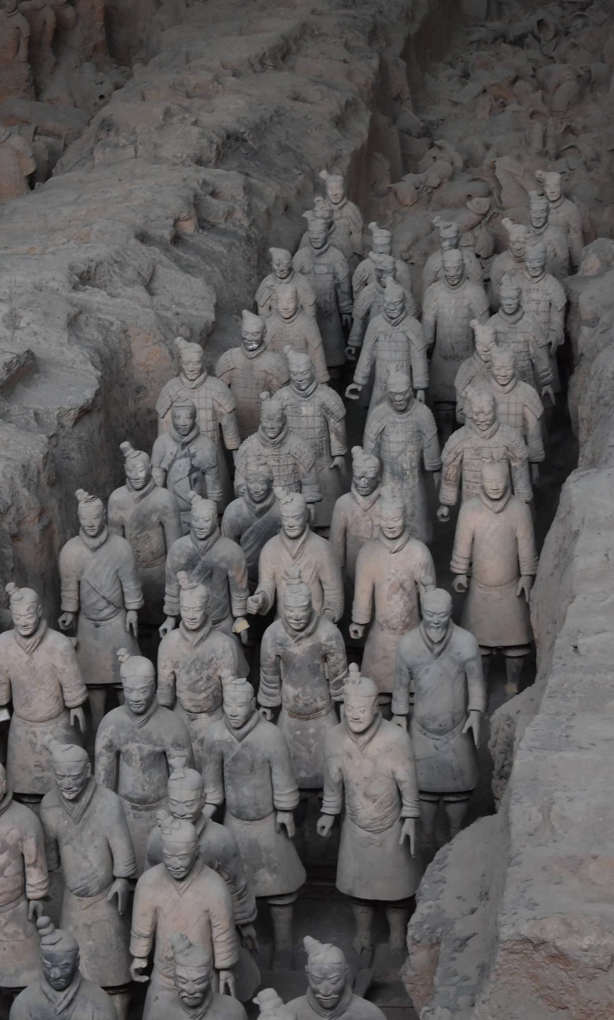 Ein beeindruckender Anblick: Die Terrakotta-Armee im chinesischen Xiu2019an. 