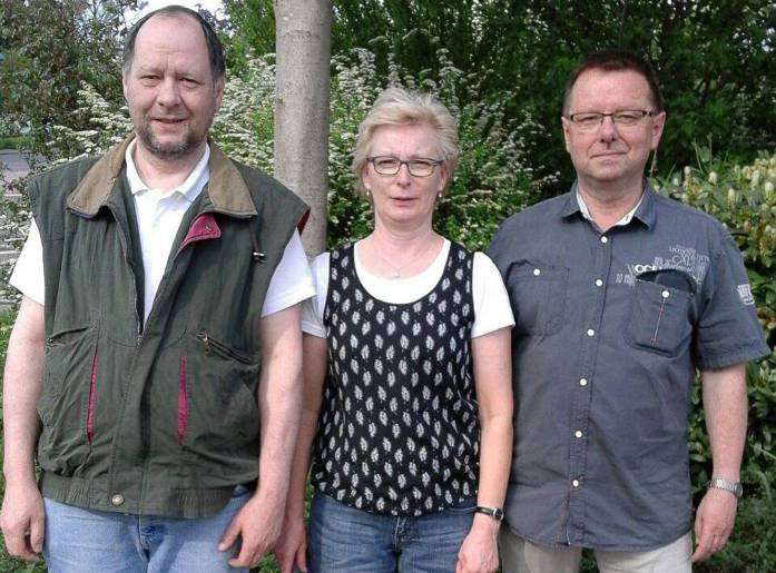 Karsten Peters (links), Gabriela Villwock und Horst Raatz suchen noch Verstärkung für ihre grüne Wählergemeinschaft.