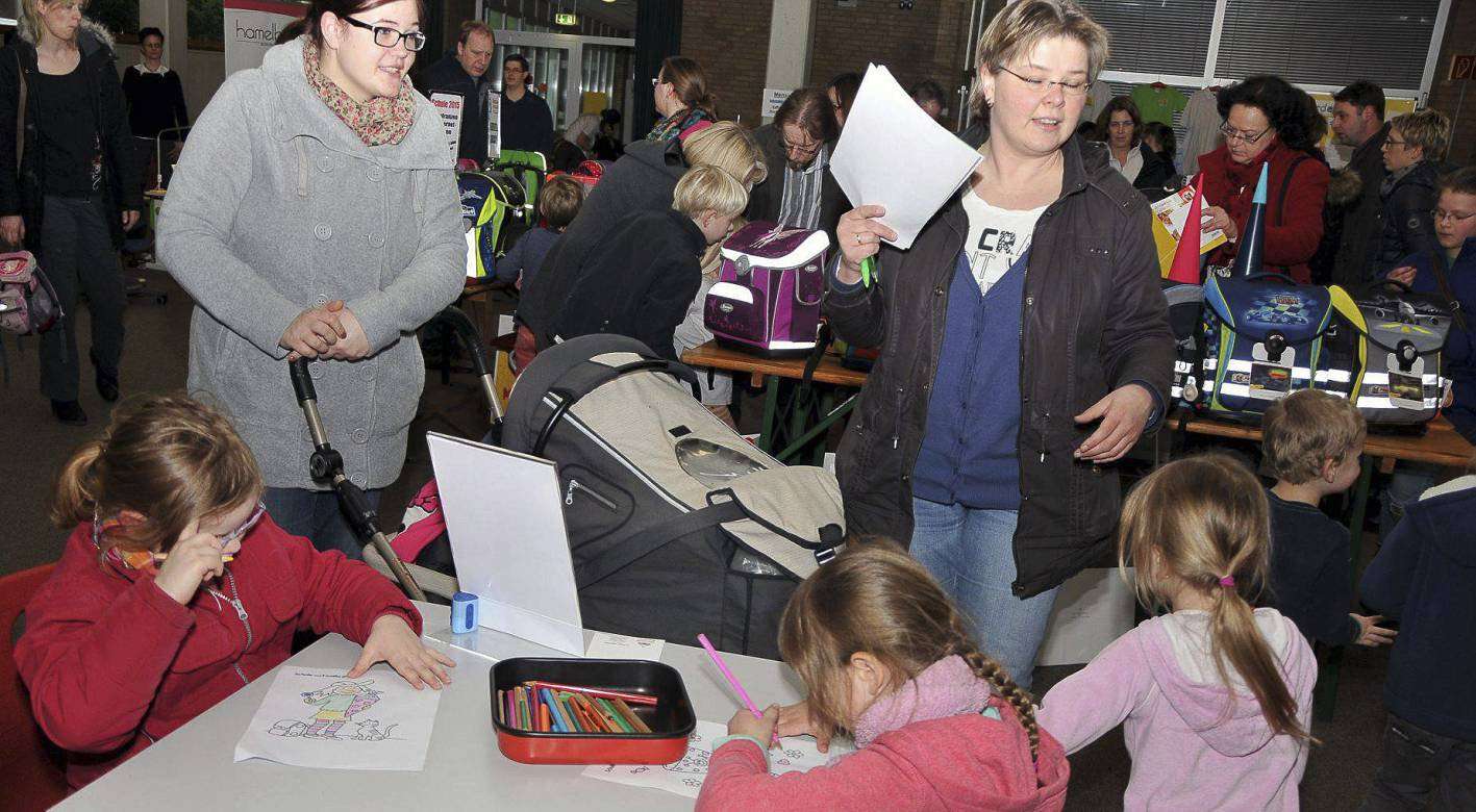 Bei der Einschulungsmesse in Scheeßel gibt es für die jungen Gäste Unterhaltsames und Wissenswertes zu entdecken.