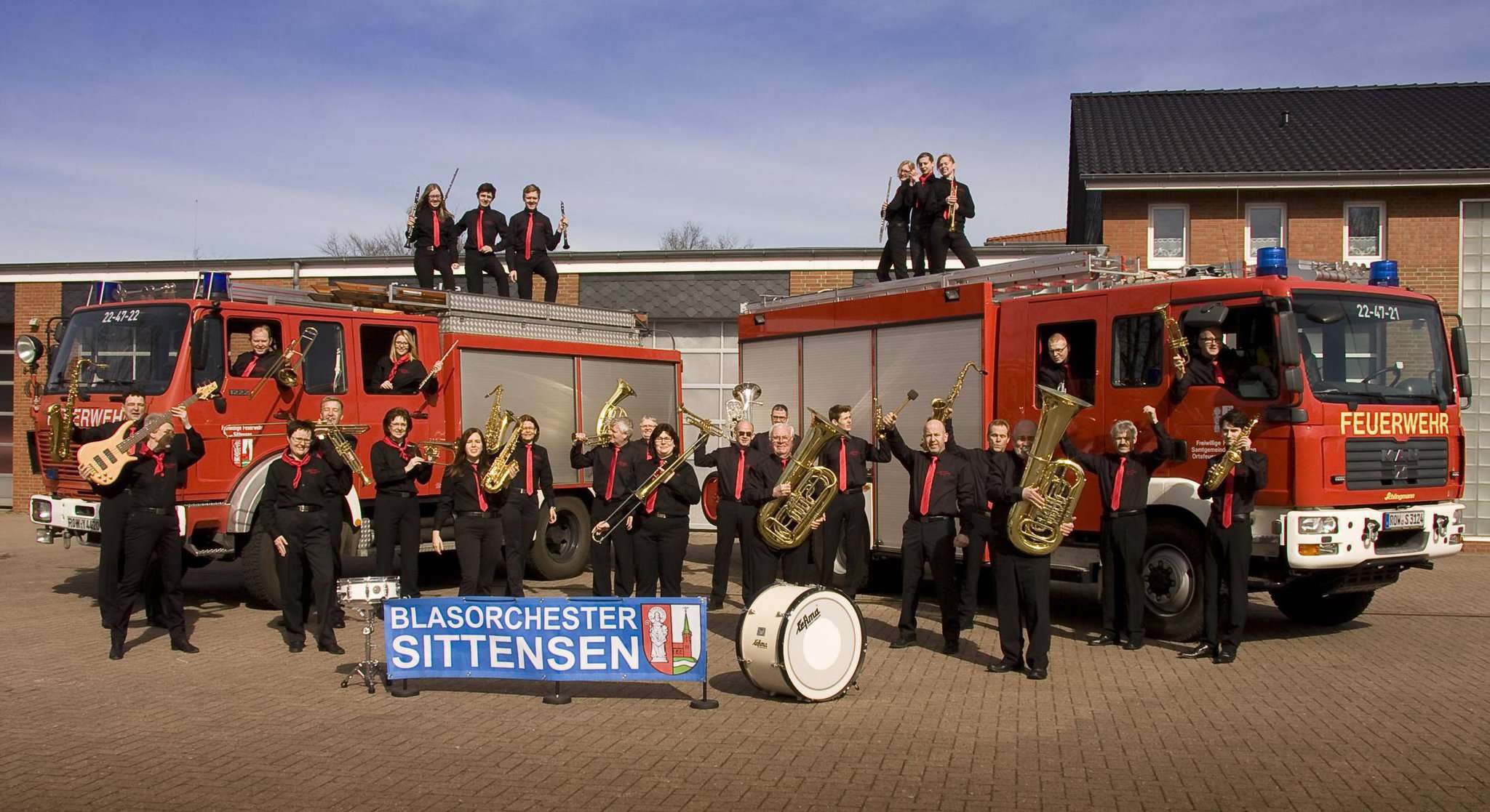 Das Blasorchester der Freiwilligen Feuerwehr Sittensen ist für die kommende Saison bestens gewappnet.