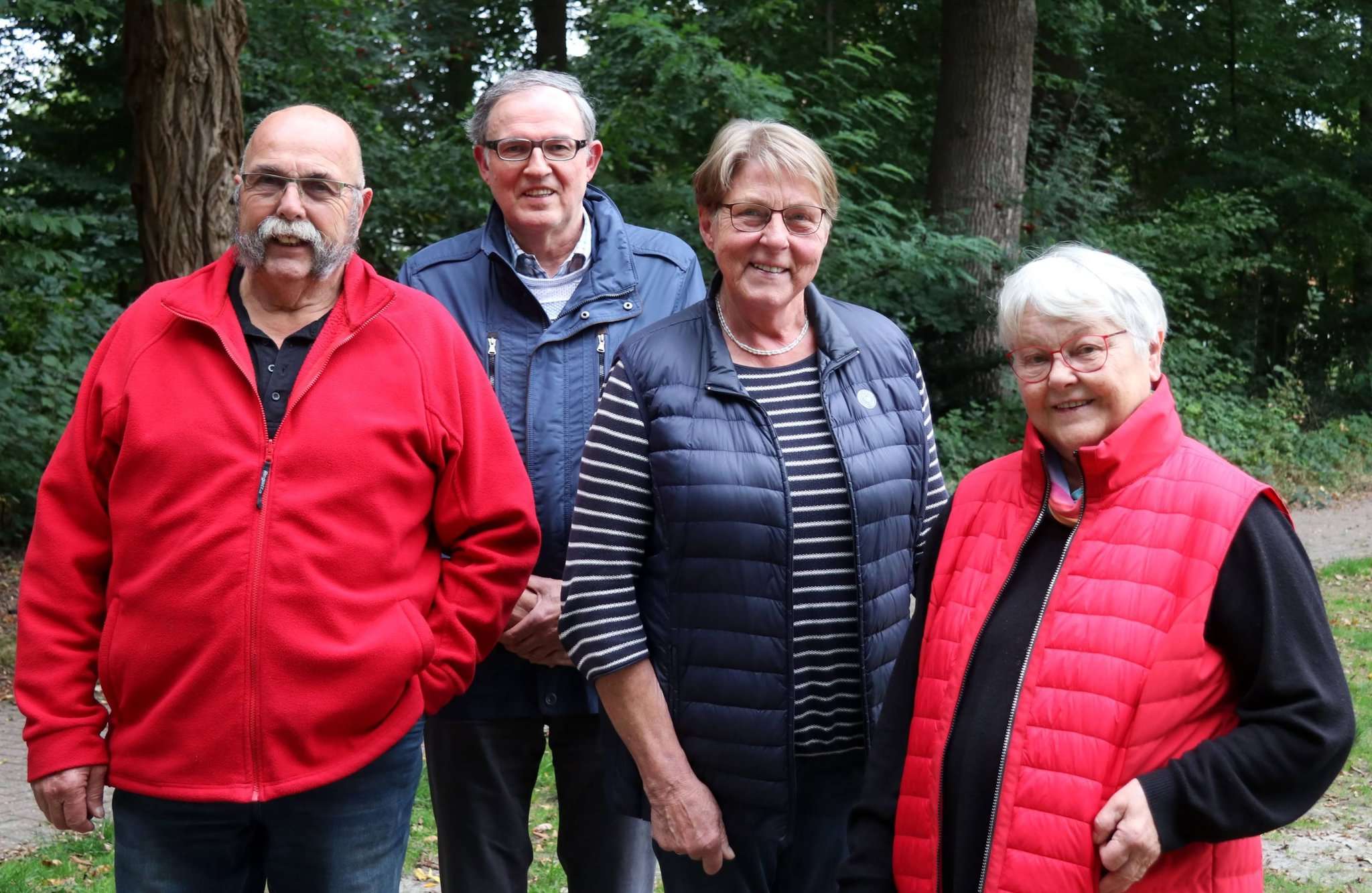 Achim Dodenhof (v.l.), Winfried Deutsch, Jutta Vogelsang und Heidi Stahl hoffen auf weitere Mitstreiter für den Seniorenbeirat Sottrum. Foto: Baucke