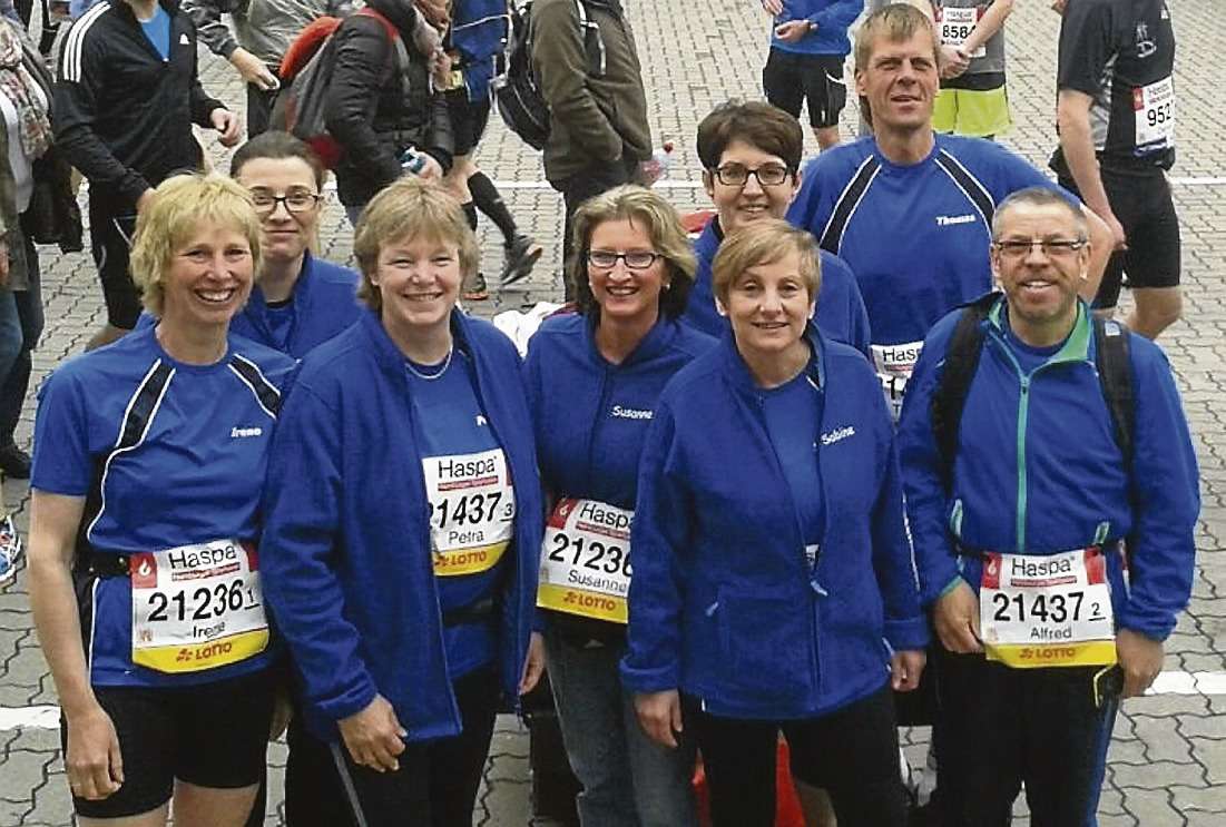 Mit einer Frauenstaffel und einem gemischten Team ging der Sportverein Freilauf Visselhövede in Hamburg an den Start.