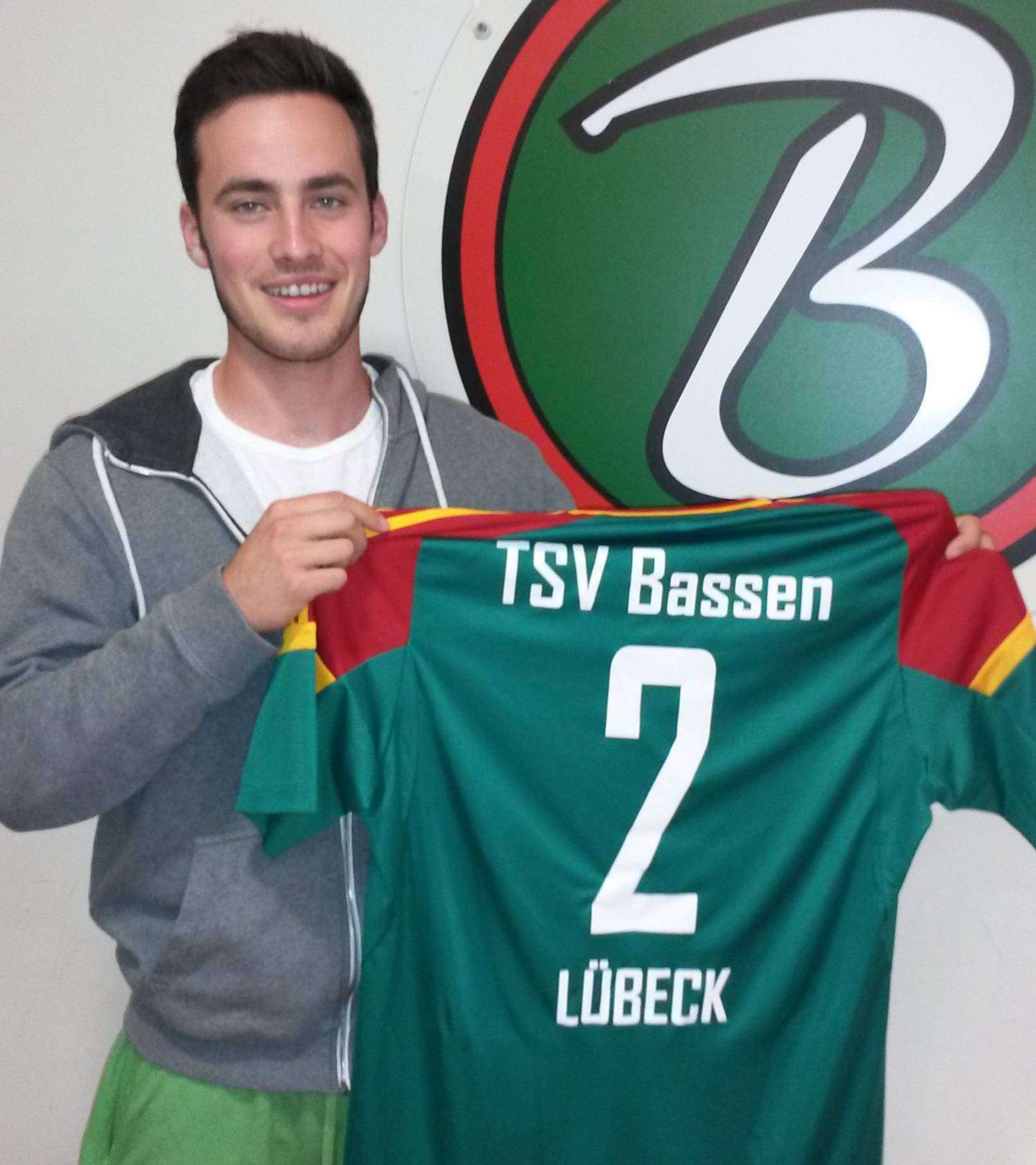 Innenverteidiger Jonas Lübeck verstärkt in der kommenden Saison den TSV Bassen. Foto: TSV Bassen