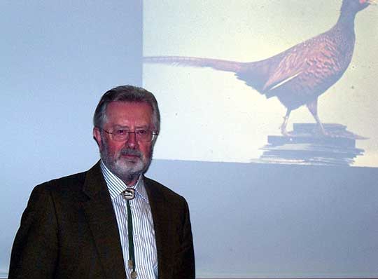 Jagdwissenschaftler Dr. Heinrich Spittler referierte beim Hegering Lauenbrück