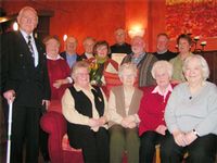 Die für langjährige Mitgliedschaft geehrten Mitglieder des SoVD-Ortsverbandes Oyten Foto: Jeschke