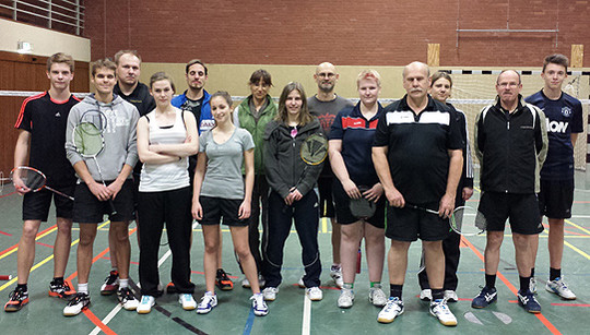    14 Teilnehmer legten das Badminton-Sportabzeichen ab