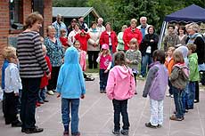 Spiel und Spaß bei der Feier im Kindergarten Mulmshorn  Foto: Plage