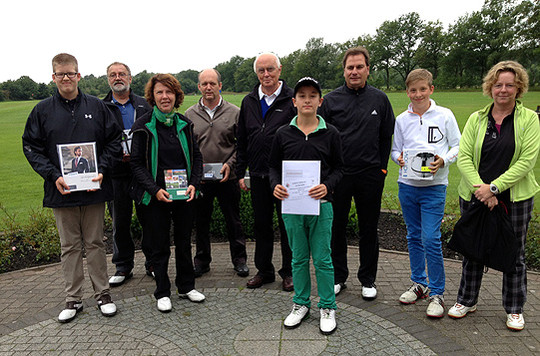 Die Sieger der Aldiana Trophy beim Golfclub Königshof Sittensen
