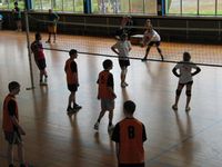 Beim Volleyballturnier des VfL stand der Spaß an Sport und Begegnung im Mittelpunkt             Foto: Rehak
