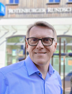 Jens Reiter, Geschäftsführer und Verkaufsleitung der Rotenburger Rundschau 